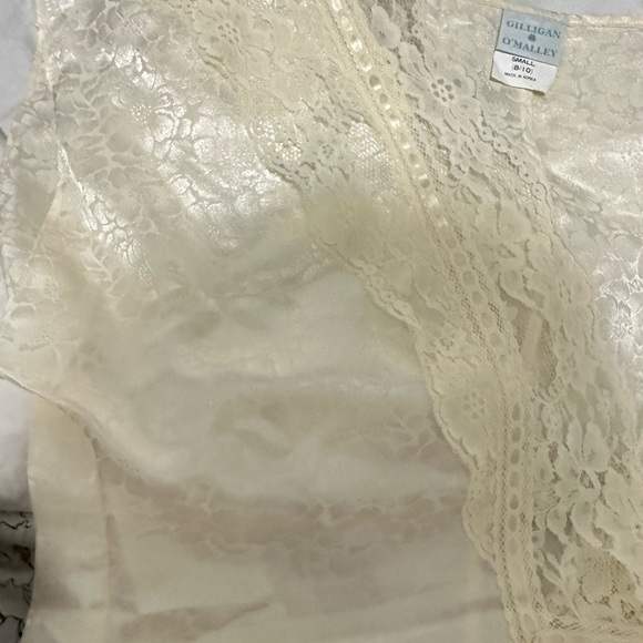 Vintage cream dress - Picture 2 of 2